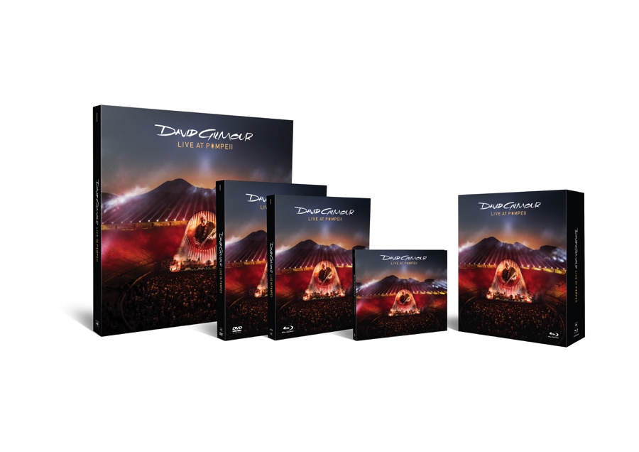 David Gilmour „Live At Pompeii“ Deluxe Box Unboxing-Video sowie 1. Teil eines unterhaltsamen EPKs