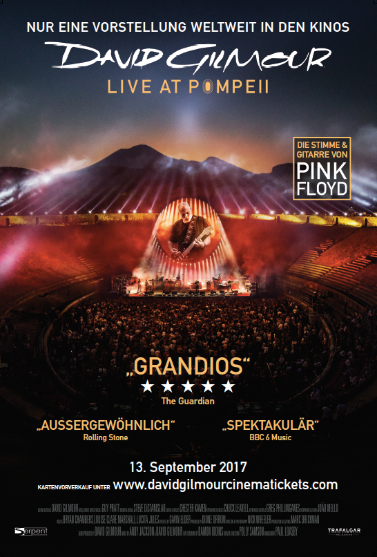 David Gilmour „Live At Pompeii“ UCI Kino Event