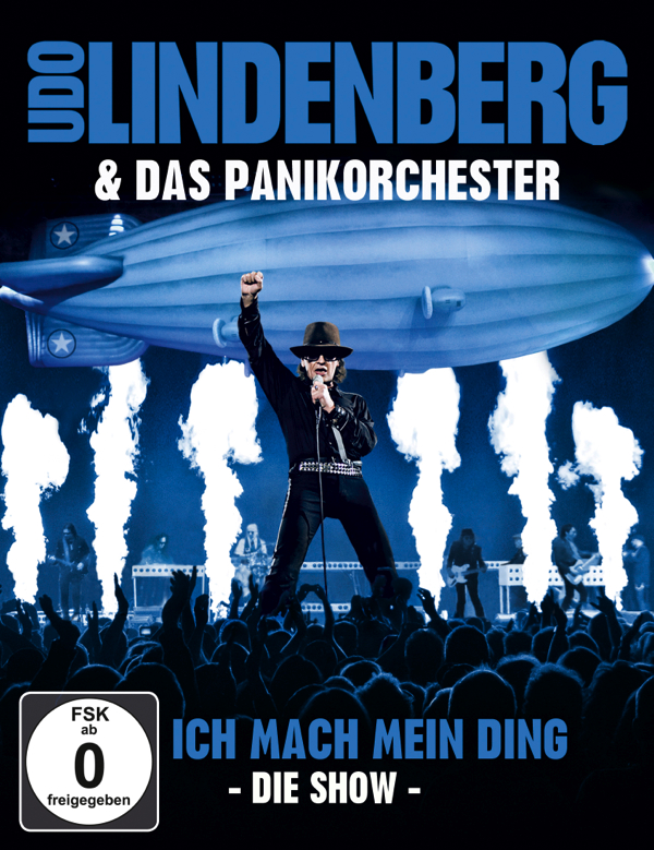02 Udo Lindenberg& Das Panikorchester "Ich Mach Mein Ding - Die Show" BluRay-Cover