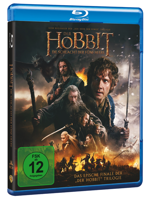 Der Hobbit - Die Schlacht Der Fünf Heere - Cover: Blu-ray